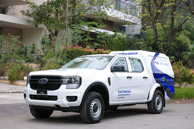 Ford triển khai dịch vụ lưu động 4 giờ tại TP HCM