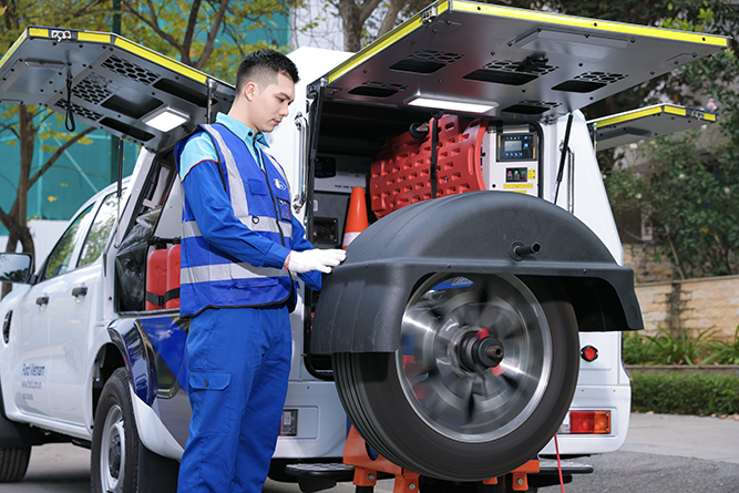 Ford triển khai dịch vụ lưu động 4 giờ tại TP HCM